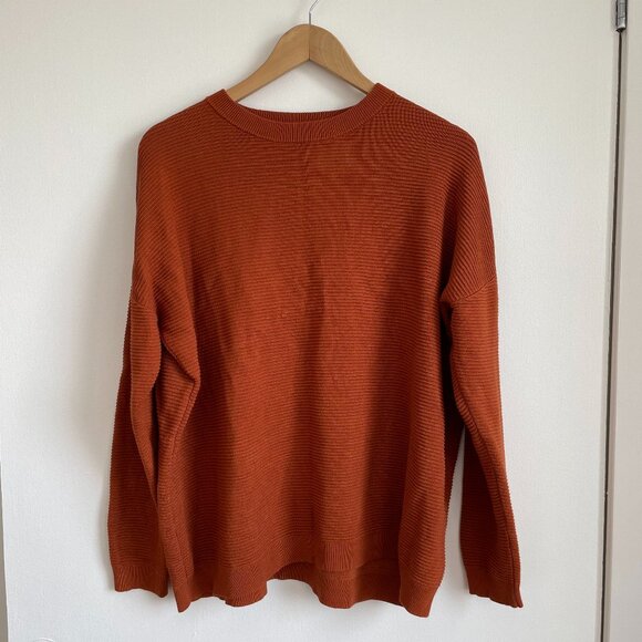 Twik - Oversized Ottoman Knit Sweater - Picture 1 of 7